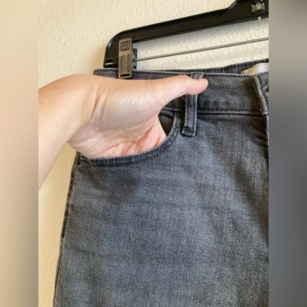 Universal Thread Dark Charcoal Gray High Rise Skinny Jeans Size 10 Short - Picture 3 of 11